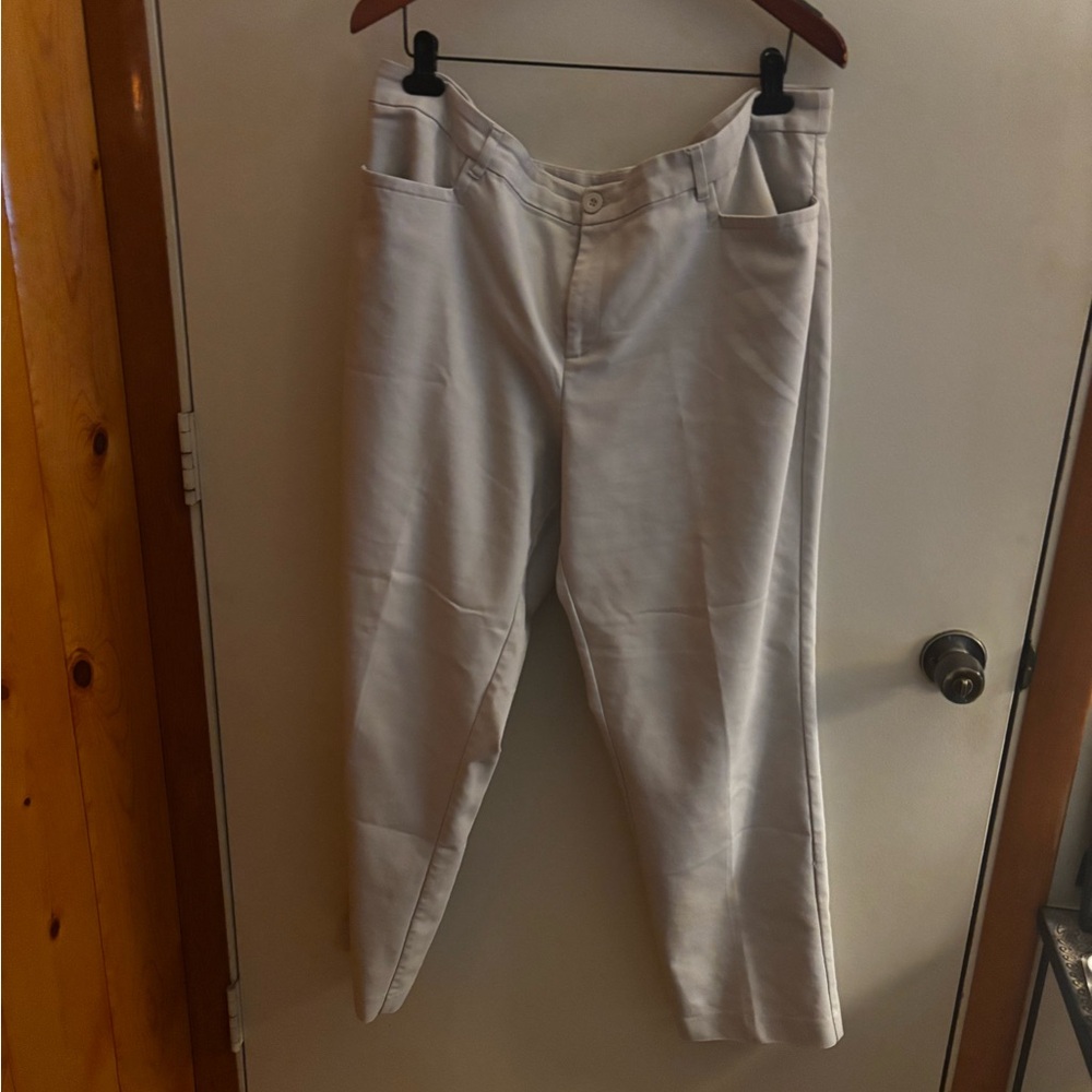 CJ Banks Light Tan Trousers - Picture 2 of 3